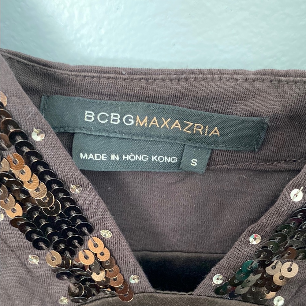 BCBGMaxAzria Sequin Women's Top - Picture 2 of 4
